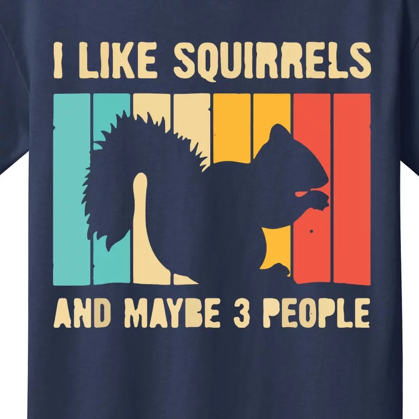 Funny Squirrel Design For Pet Squirrel Lovers Kids T-Shirt