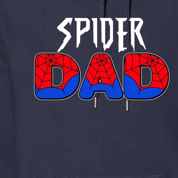 Funny Spider Dad Matching Family Shirts Premium Hoodie