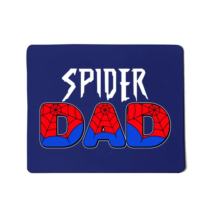 Funny Spider Dad Matching Family Shirts Mousepad