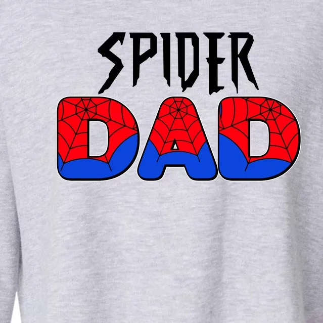 Funny Spider Dad Matching Family Shirts Cropped Pullover Crew