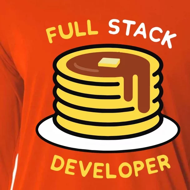 Full Stack Developer Programmer Funny Cooling Performance Long Sleeve Crew