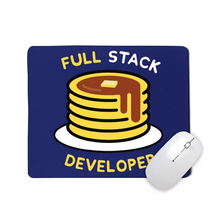 Full Stack Developer Programmer Funny Mousepad