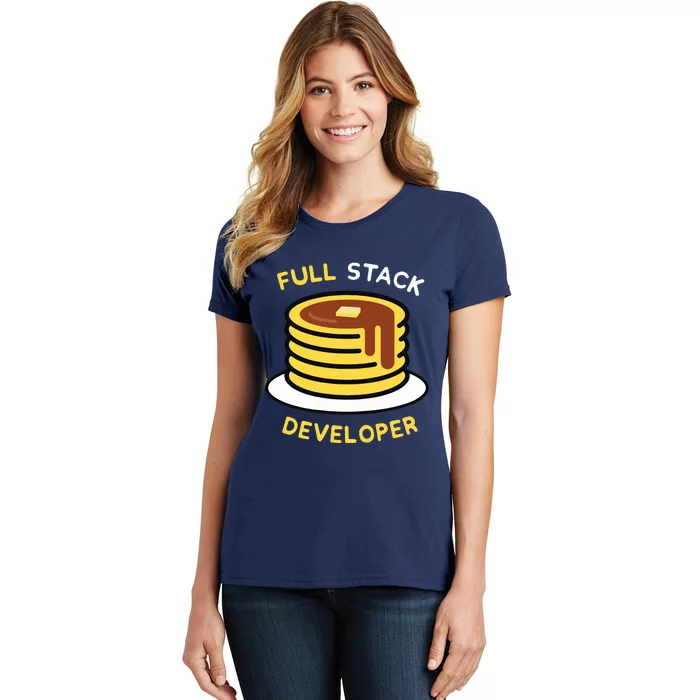 Full Stack Developer Programmer Funny Women's T-Shirt