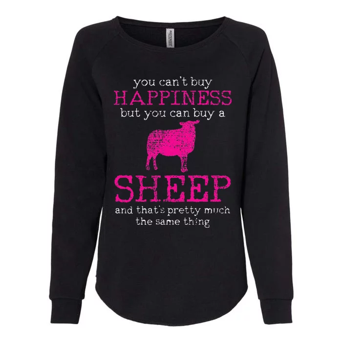 Funny Sheep Design for Farmers and Sheep Lovers Womens California Wash Sweatshirt