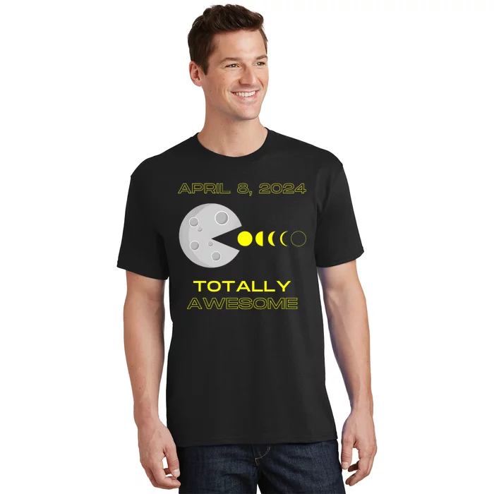 Funny Solar Eclipse April 8 2024 Eclipse Gamer T-Shirt