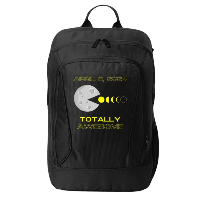 Funny Solar Eclipse April 8 2024 Eclipse Gamer City Backpack