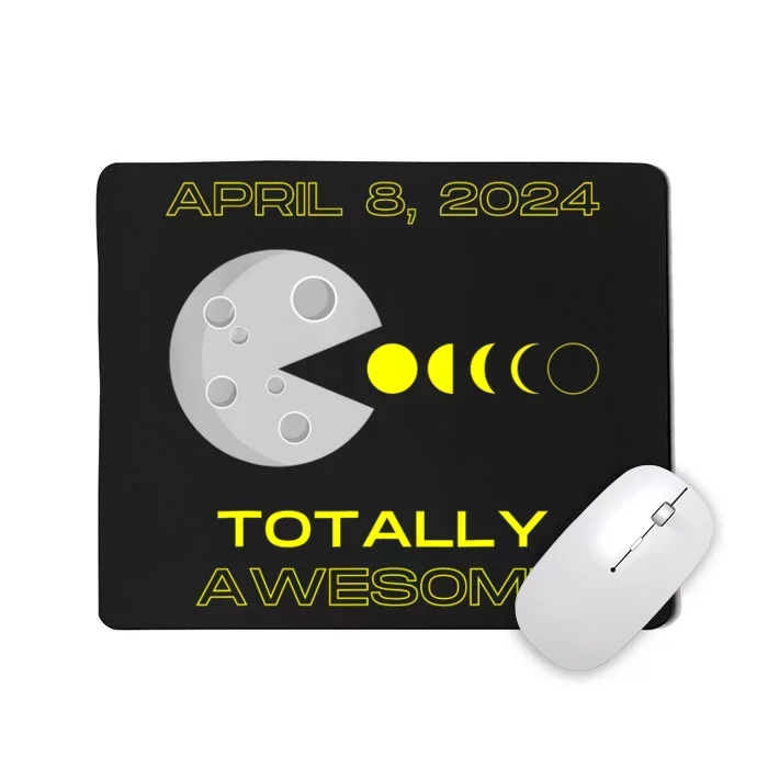 Funny Solar Eclipse April 8 2024 Eclipse Gamer Mousepad