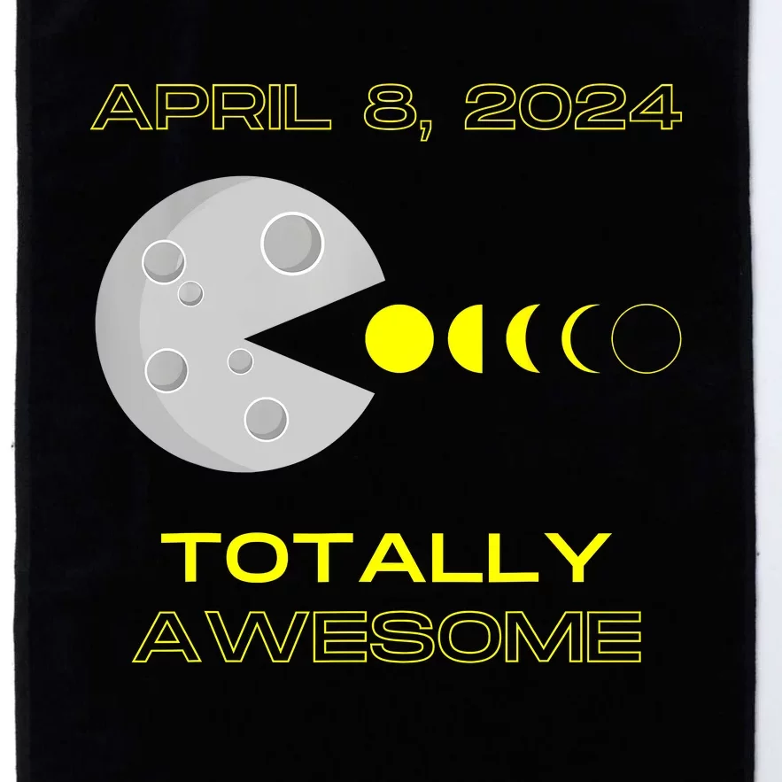 Funny Solar Eclipse April 8 2024 Eclipse Gamer Platinum Collection Golf Towel