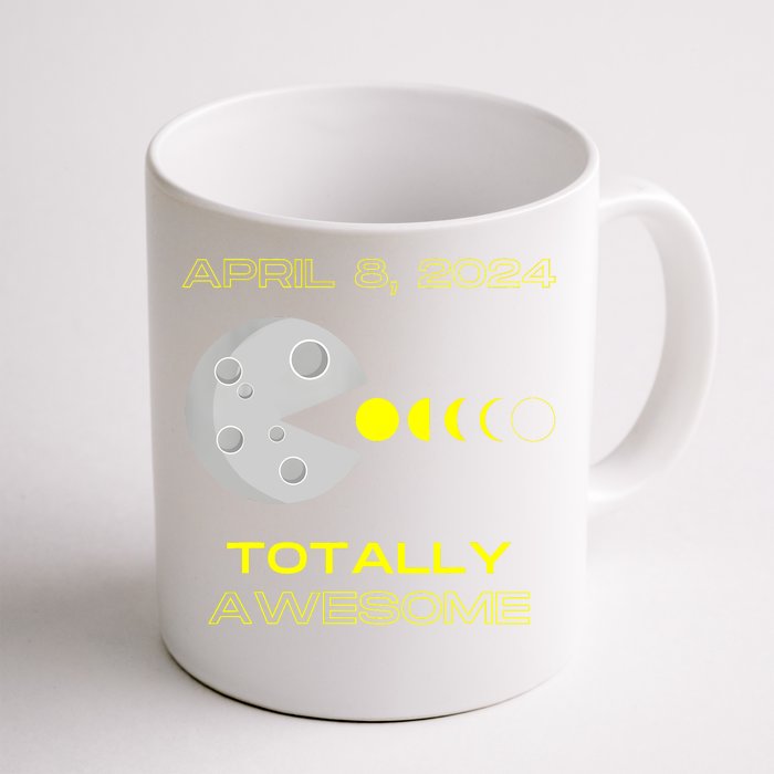 Funny Solar Eclipse April 8 2024 Eclipse Gamer Front & Back Coffee Mug