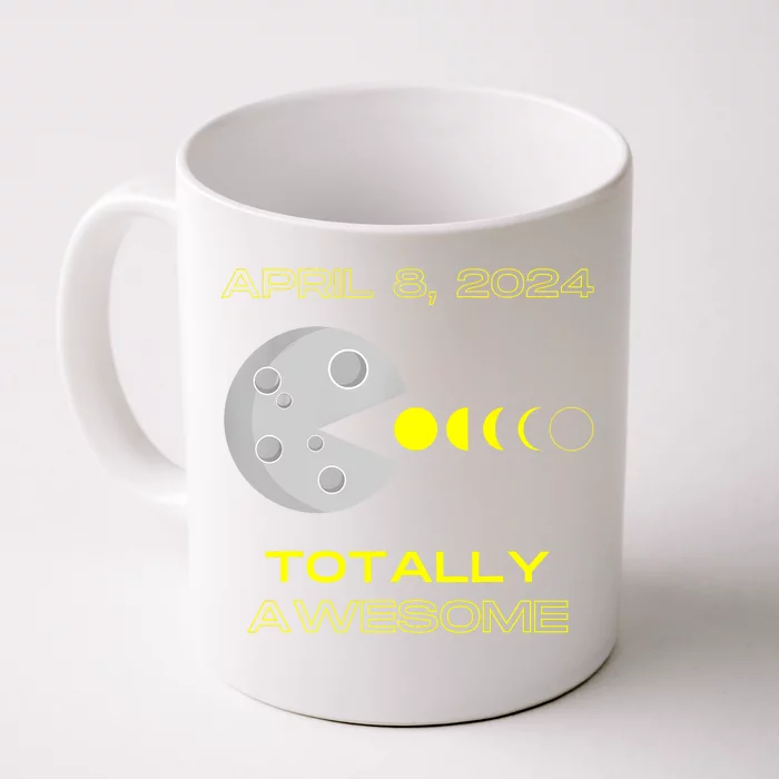 Funny Solar Eclipse April 8 2024 Eclipse Gamer Front & Back Coffee Mug