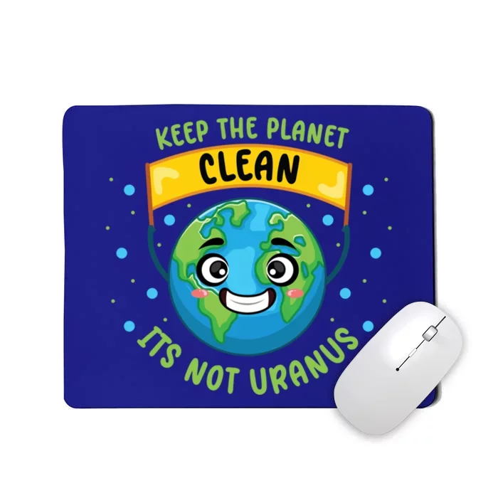 Funny Science Earth Day Awareness Climate Change Protest Gift Mousepad