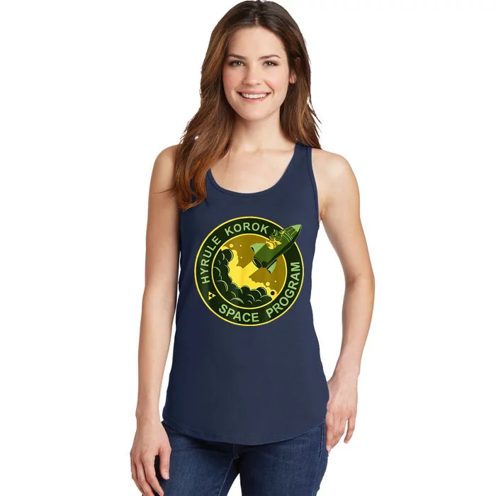 Funny Space Exploration Tee Hyrule Korok Space Program Ladies Essential Tank