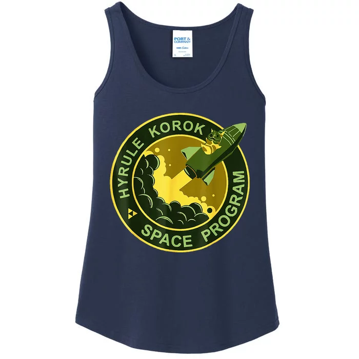 Funny Space Exploration Tee Hyrule Korok Space Program Ladies Essential Tank