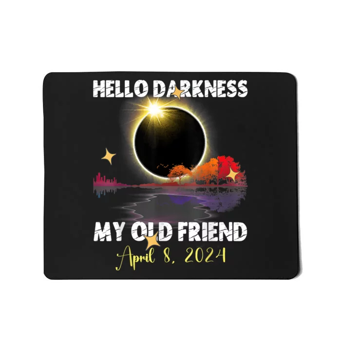 Funny Solare Eclipse April 08 2024 Mousepad