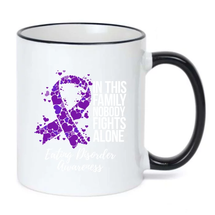 Family Support Eating Disorder Awareness Cute Gift Black Color Changing Mug