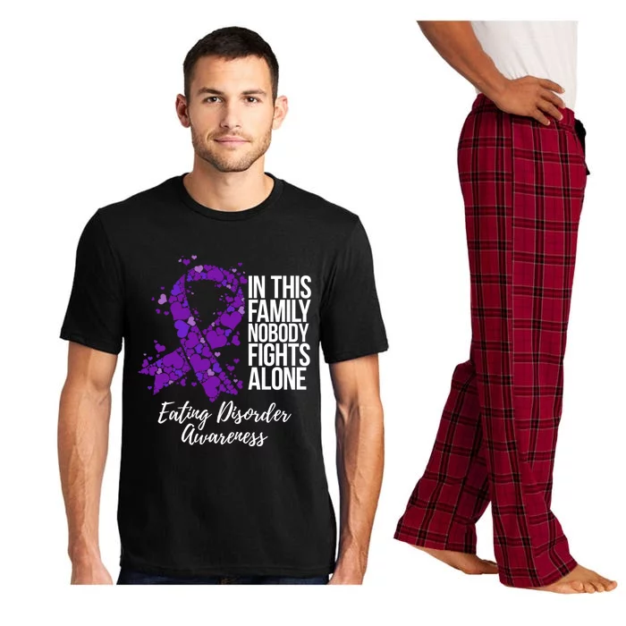 Family Support Eating Disorder Awareness Cute Gift Pajama Set