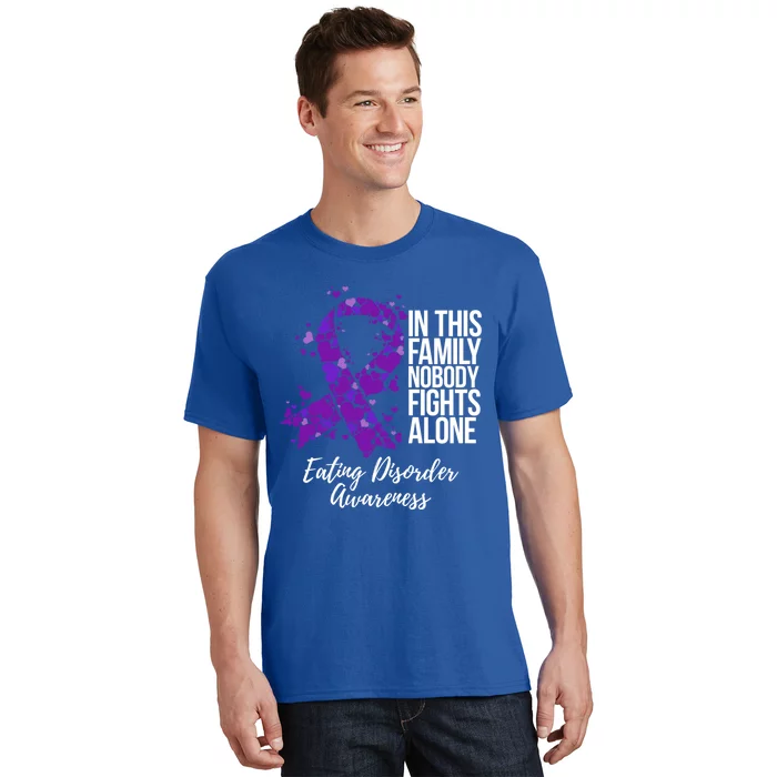 Family Support Eating Disorder Awareness Cute Gift T-Shirt