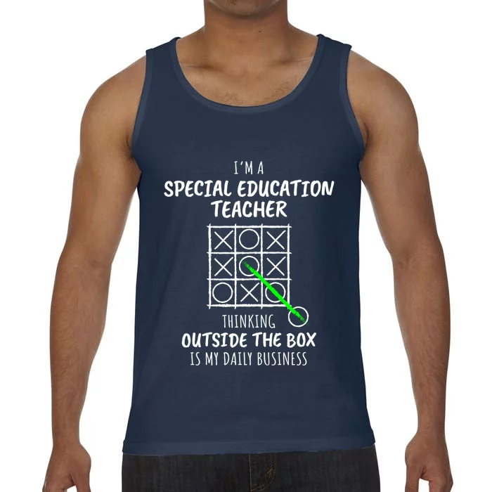 Funny Special Education Teacher Great Gift Comfort Colors® Tank Top