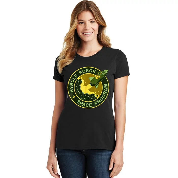 Funny Space Exploration Tee Hyrule Korok Space Program Women's T-Shirt