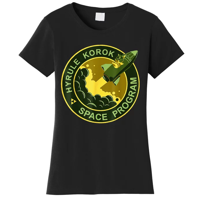 Funny Space Exploration Tee Hyrule Korok Space Program Women's T-Shirt