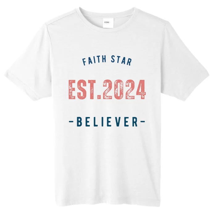 Faith Star Est.2024 Believer ChromaSoft Performance T-Shirt