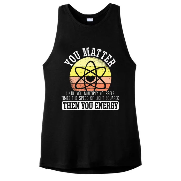 Funny Science Experiement Biology Scientist Chemistry Ladies Tri-Blend Wicking Tank