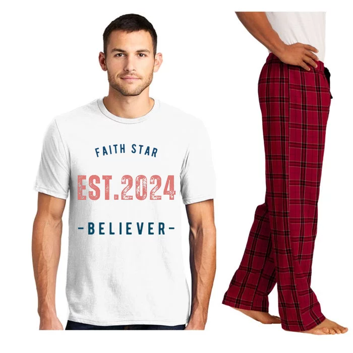 Faith Star Est.2024 Believer Pajama Set