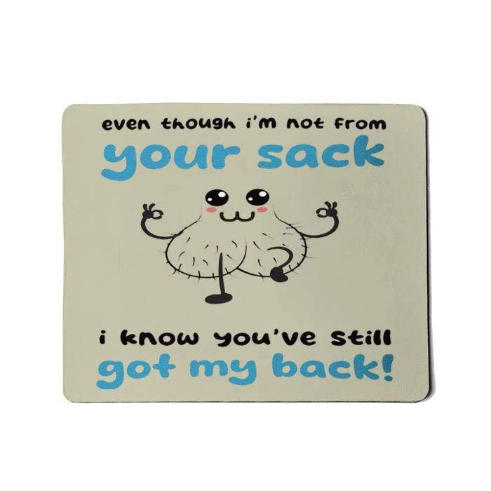 Funny Stepdad Even Though IM Not From Your Sack Mousepad