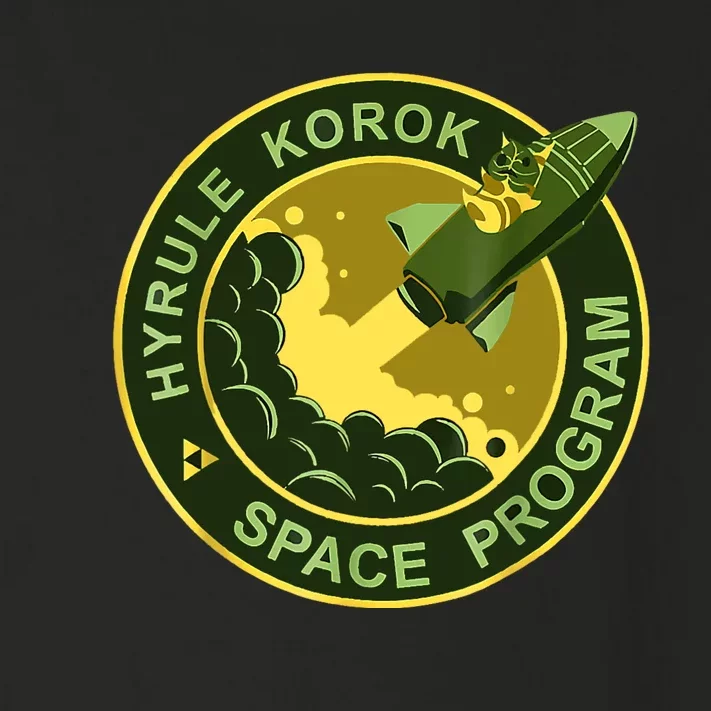 Funny Space Exploration Tee Hyrule Korok Space Program Toddler Long Sleeve Shirt