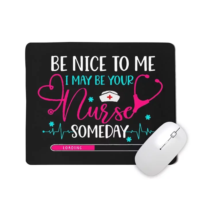 Funny Saying Future Nurse Nursing School Student RN BSN LPN Mousepad