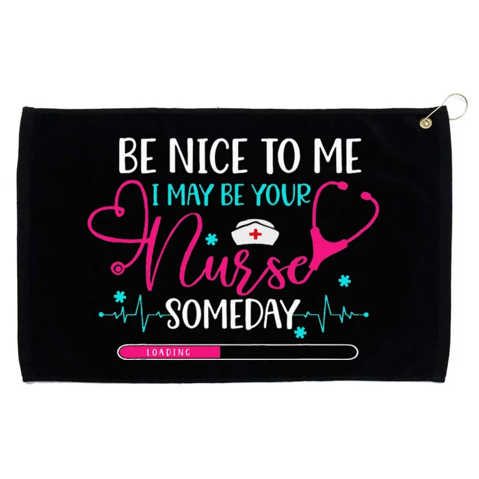 Funny Saying Future Nurse Nursing School Student RN BSN LPN Grommeted Golf Towel