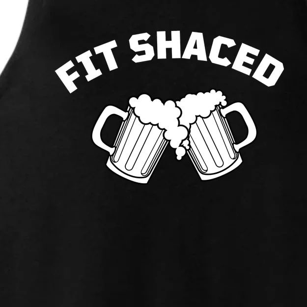 FIT SHACED Funny St Patrick Ladies Tri-Blend Wicking Tank