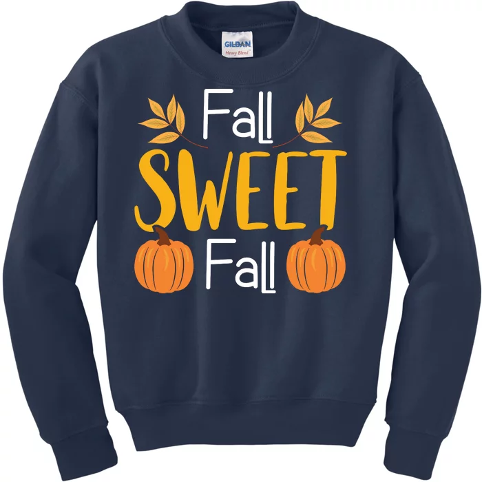 Fall Sweet Fall Kids Sweatshirt