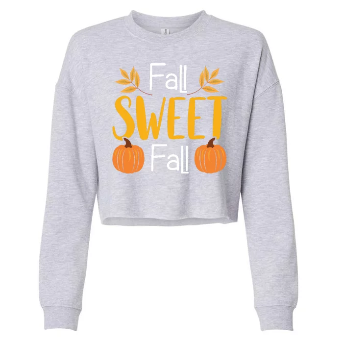 Fall Sweet Fall Cropped Pullover Crew