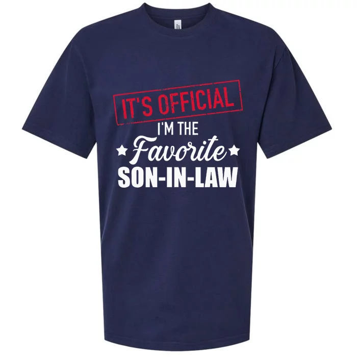 Favorite Soninlaw From Motherinlaw Or Fatherinlaw Sueded Cloud Jersey T-Shirt