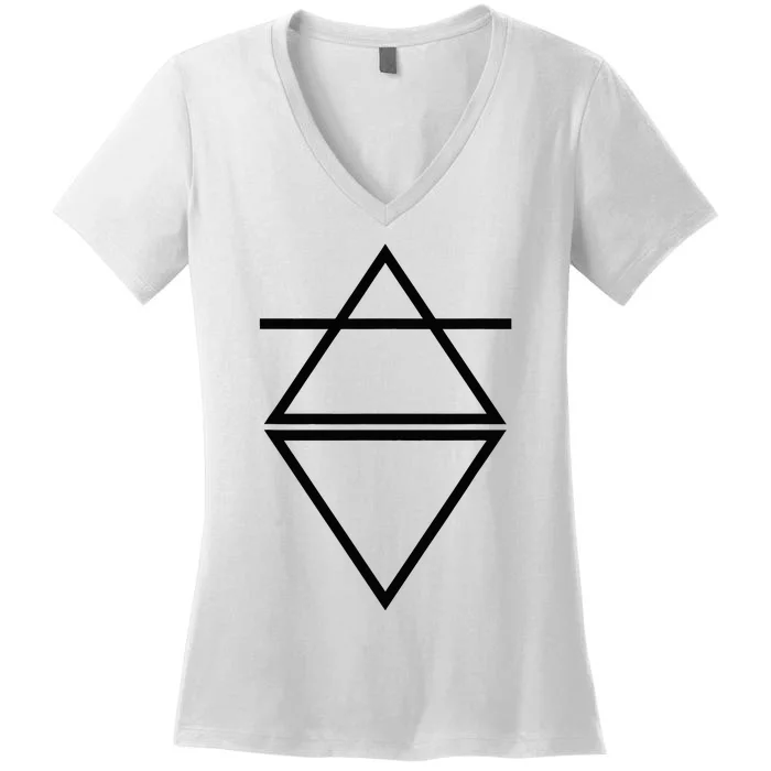 Florence Shapes Women's V-Neck T-Shirt