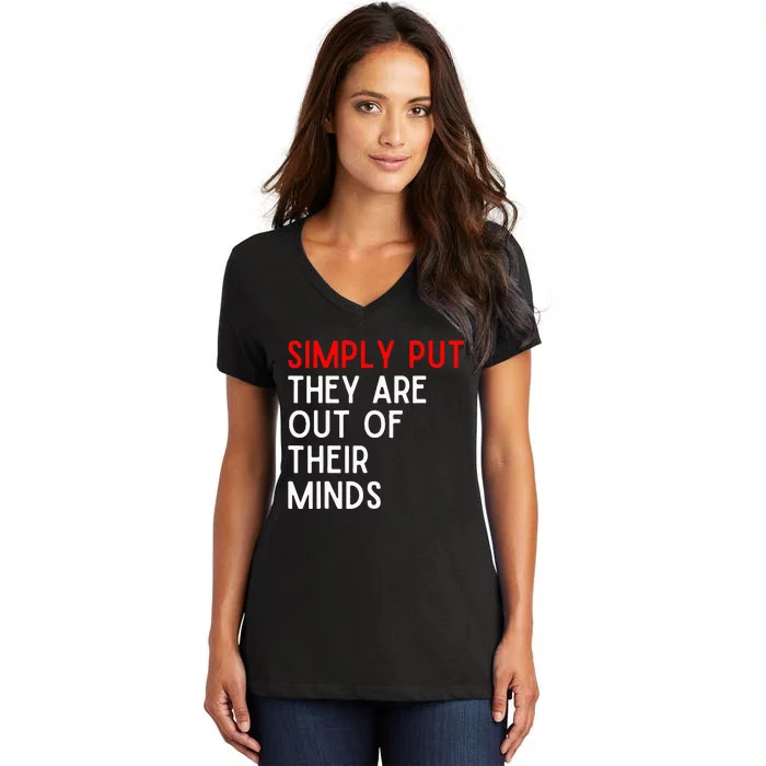 Funny Saying Women's V-Neck T-Shirt