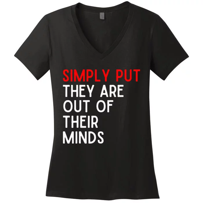 Funny Saying Women's V-Neck T-Shirt