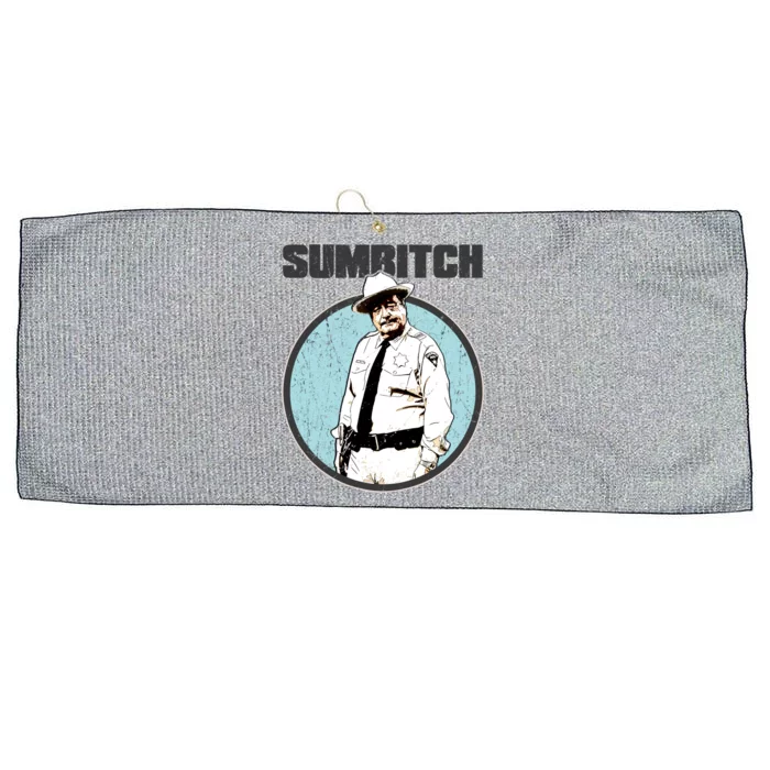 Funny Sumbitch 70's Movie Quote Large Microfiber Waffle Golf Towel