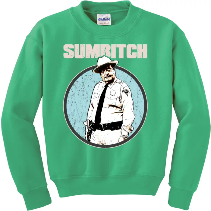 Funny Sumbitch 70's Movie Quote Kids Sweatshirt