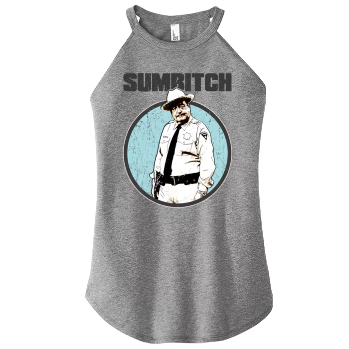 Funny Sumbitch 70's Movie Quote Women’s Perfect Tri Rocker Tank