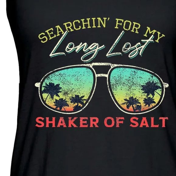 Funny Searching For My Long Lost Shaker Of Salt Shaker Ladies Essential Flowy Tank