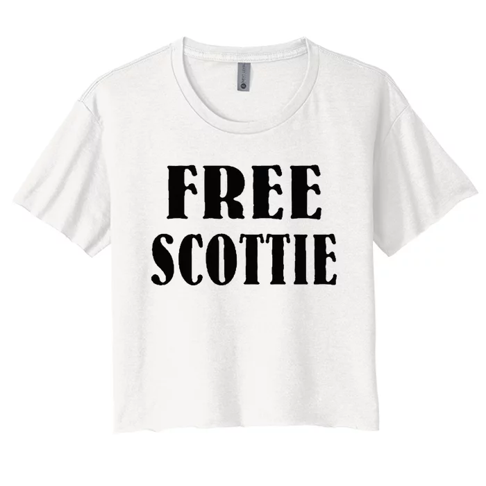 Free Scottie Free Scottie Women's Crop Top Tee