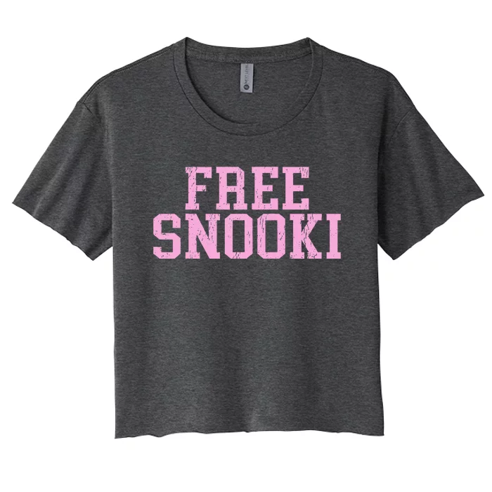 Free Snooki Women's Crop Top Tee