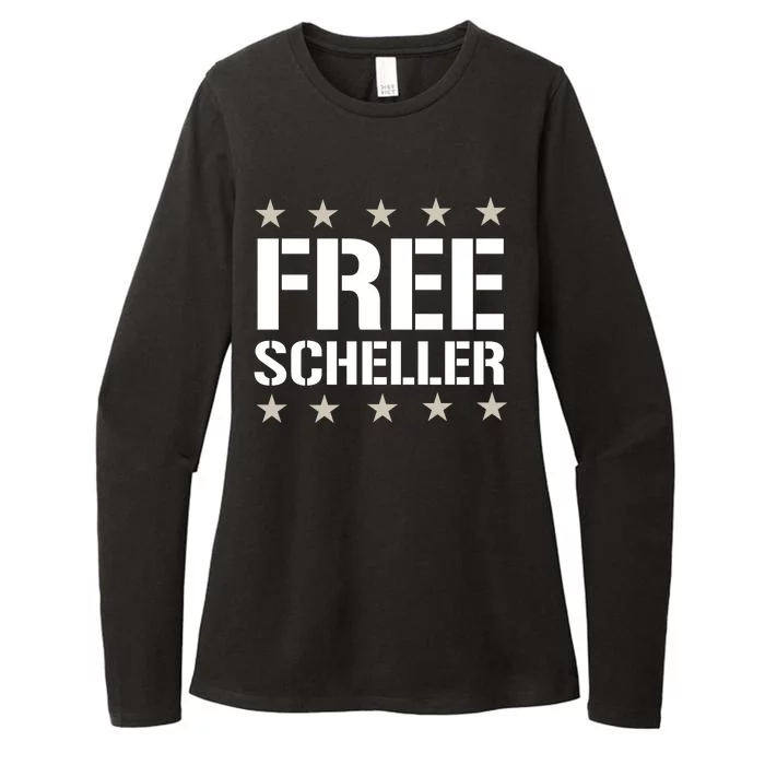 Free Scheller Womens CVC Long Sleeve Shirt