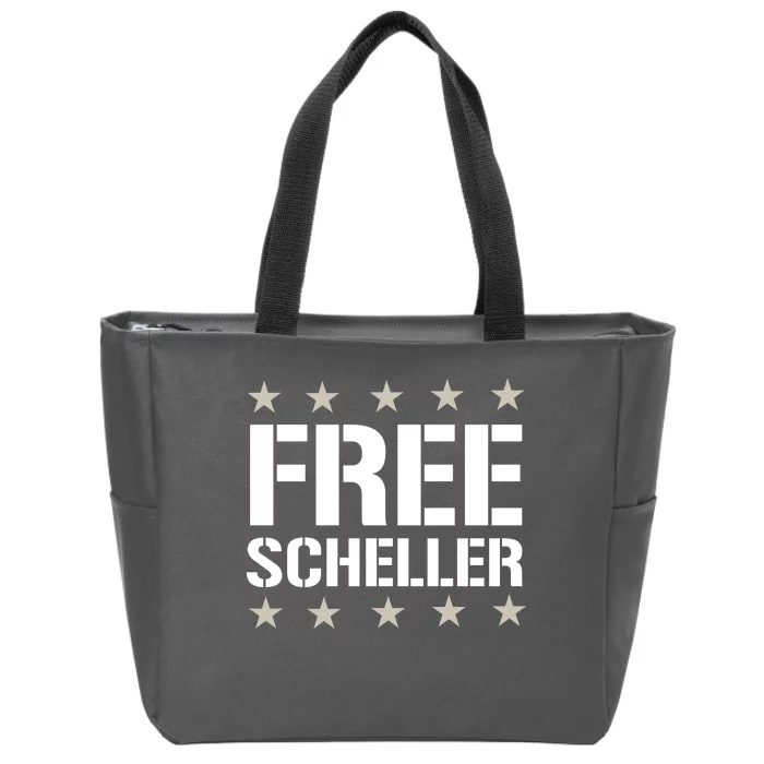 Free Scheller Zip Tote Bag