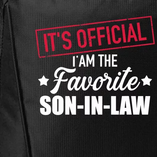 Favorite Soninlaw From Motherinlaw Or Fatherinlaw City Backpack