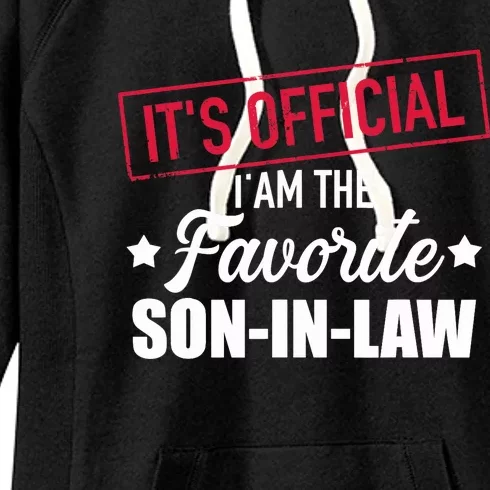 Favorite Soninlaw From Motherinlaw Or Fatherinlaw Women's Fleece Hoodie