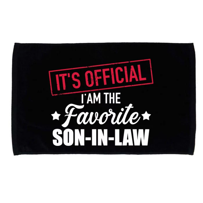 Favorite Soninlaw From Motherinlaw Or Fatherinlaw Microfiber Hand Towel