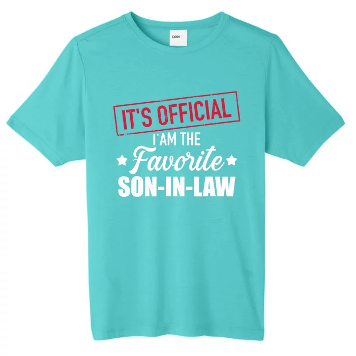 Favorite Soninlaw From Motherinlaw Or Fatherinlaw ChromaSoft Performance T-Shirt